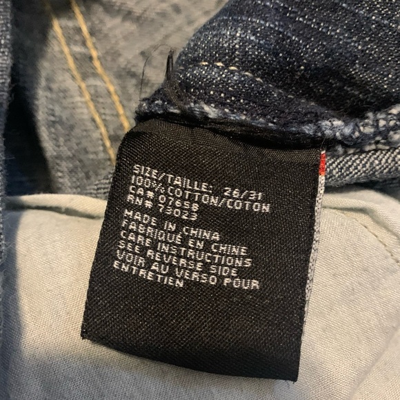 Bongo Jeans Flare Leg Denim Jeans Size 26/31 - Picture 3 of 7